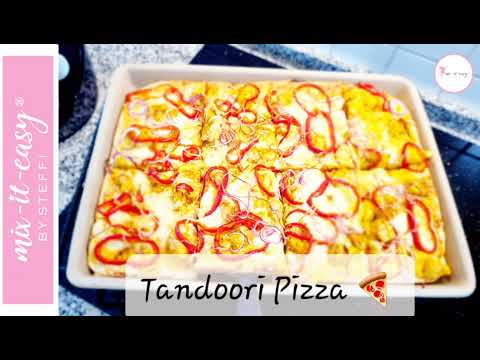 Traumhaft lecker  - TANDOORI PIZZA / Thermomix® TM6 / mix-it-easy by Steffi®