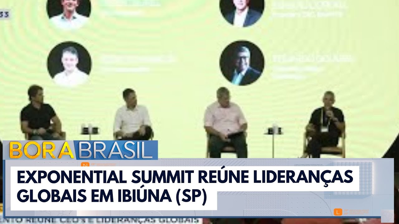 Exponential Summit reúne lideranças globais em Ibiúna SP