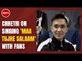 Interview: Sunil Chhetri On Singing 'Maa Tujhe Salaam' With Fans