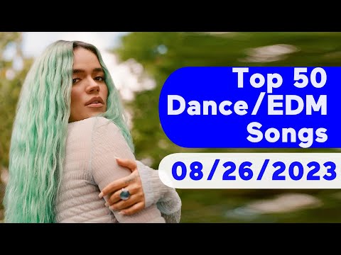 🇺🇸 TOP 50 DANCE/ELECTRONIC/EDM SONGS (AUGUST 26, 2023) | BILLBOARD