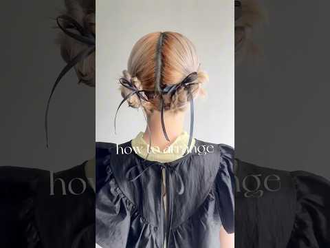 【人気ヘアアレンジ】甘くなりすぎないツインアレンジ♡崩れにくくすっきり見えの今人気のアレンジです♡ #album #albumhair #ヘアアレンジ