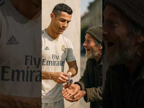 Ronaldo Gives His Watch… Years Later He Gets a Rolls Royce! 😱🚗 | AI Parody