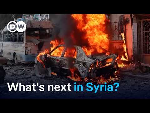 Escalation in Syria amid worsening humanitarian crisis | DW News