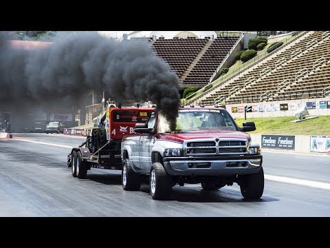 Diesel Power Challenge 2018 | Part 2 ? 1/8-Mile Trailer Tow