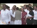 CPP Chairperson Sonia Gandhi, Congress chief Mallikarjun Khargearrive for the meeting | News9