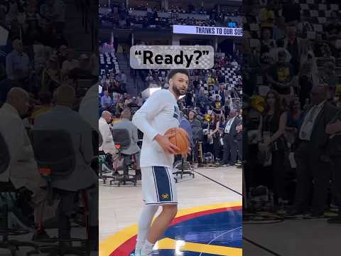 Jamal Murray Is Feeling It Before Game 2 of The #NBAFinals presented by Youtube Tv! 🎯| #Shorts