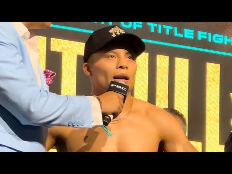 ISAAC CRUZ BURIES “UNPROFESSIONAL” ROBERT GARCIA & FIERRO AFTER WEIGH IN FOR OMAR SALCIDO