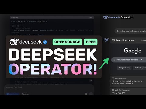 Deepseek Operator (+Free APIs) : This 100% FREE AI Agent Beats OpenAI's Operator FOR FREE!