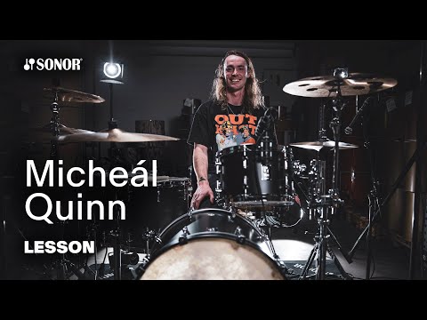 SONOR Artist Family: Micheál Quinn Drum lesson