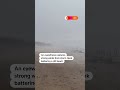 Eyewitness video captures storm Henk battering UK beach