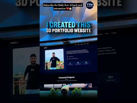 🧠🤯 Build & Publish Your Personal Website in Just 120 Seconds! 🔥 #shorts #ytshorts #website