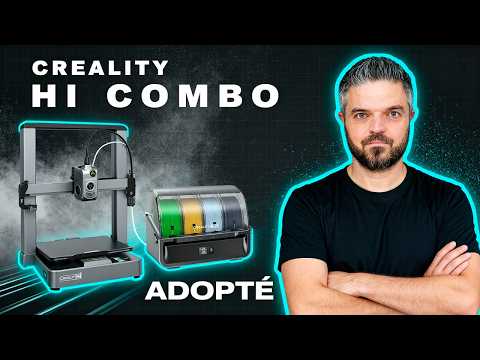Creality HI Combo : multicolore enfin simple ? Mon test
