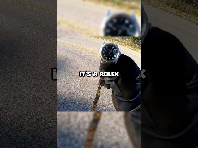 Biker Finds ROLEX And Does Unexepected 😍