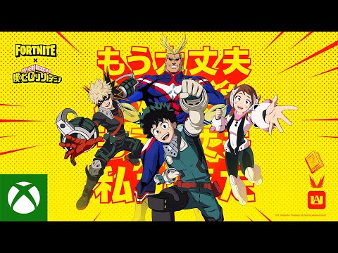 Become a Hero with Fortnite x My Hero Academia!