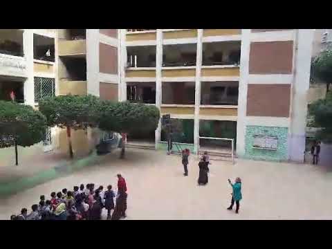 خطة اخلاء مبنى مدرسة عبد الله النديم - إدارة المطرية التعليمية