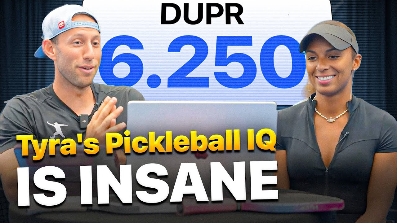 Tyra Blacks Pickleball strategy will break your brain.