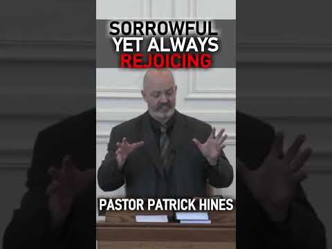 Sorrowful Yet Always Rejoicing - Pastor Patrick Hines Sermon #shorts #God #fruitofthespirit #Jesus