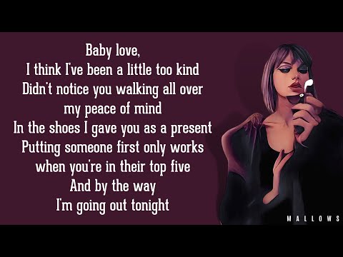 Taylor Swift - Bejeweled (Lyrics)