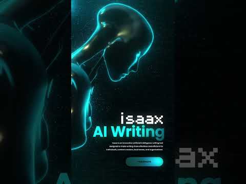 Isaax is an innovative artificial intelligence writing tool designed for content creators
