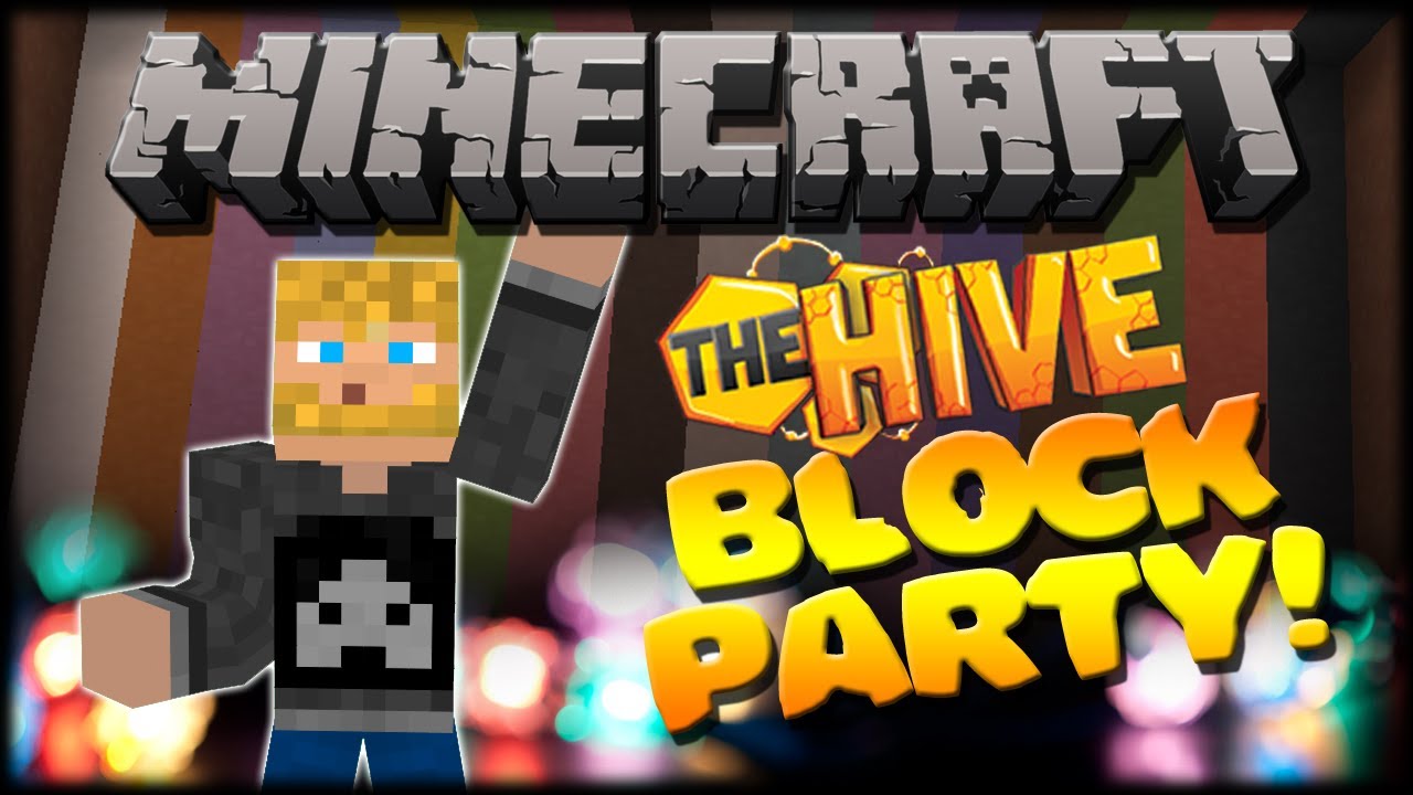 Minecraft The Hive Block Party Getting Down Youtube