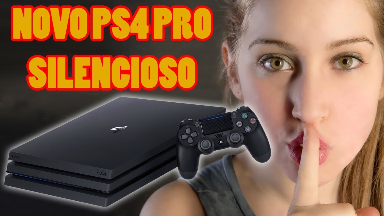 SONY LANÇA NOVO PS4 PRO SILENCIOSO - Gameplay do Boy