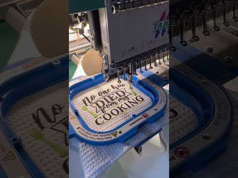 #embroidery #canadian #teaching #machine #embroiderymachine #tajima #smallbusiness #custom