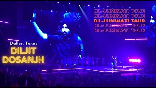 Diljit Dosanjh "Dil-Luminati Tour" live concert in Dallas, Texas