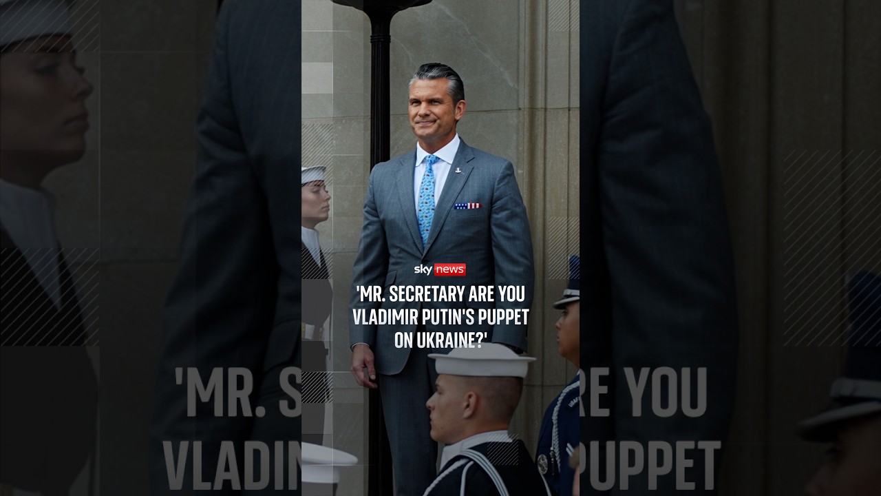'Mr. Secretary are you Vladimir Putin's puppet on Ukraine?'