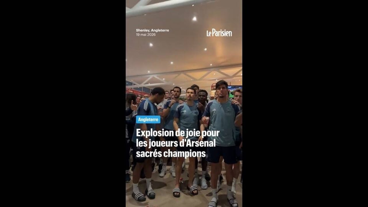 Arsenal champion : l'explosion de joie des joueurs après le faux pas de Manchester