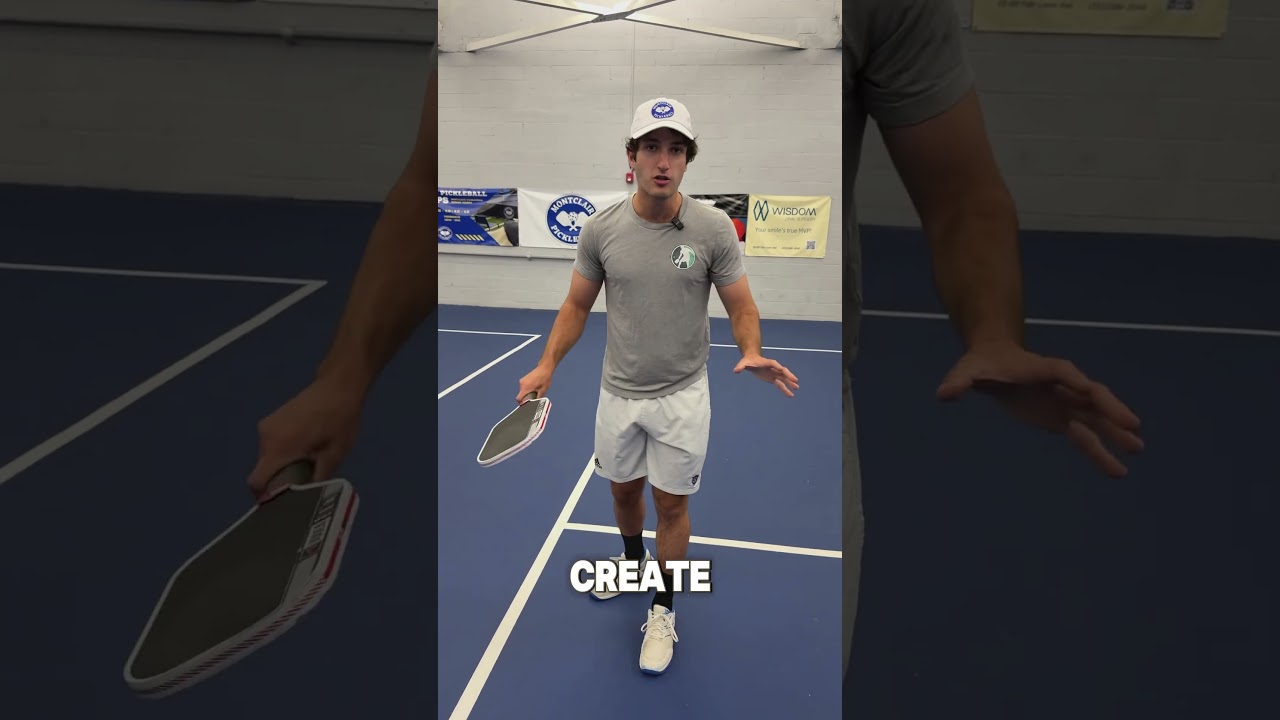 Here is ONE thing 5.0 level players never do 🚫 #shorts #pickleball #tips #coaching