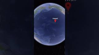 Where is Hawaii on the world map 🗺️.