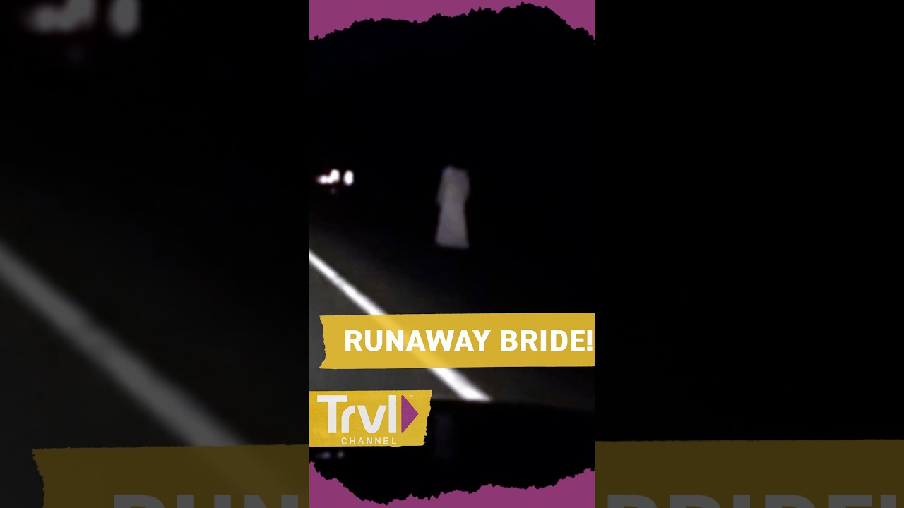 Runaway bride... from beyond the grave?! #ParanormalCaughtOnCamera
