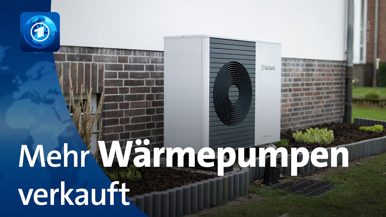Neue Heizung: Erstmals mehr Wärmepumpen als Gasheizungen in Deutschland verkauft