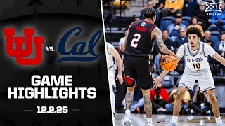 Utah vs. California Game Highlights | 2025-26 Big 12 Men’s Basketball