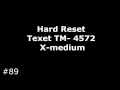 Сброс настроек Texet TM-4572 (Hard Reset Texet TM-4572 (X-medium))