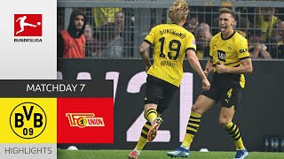 What A Strike From Schlotterbeck! | Borussia Dortmund — Union Berlin 4-2 | Highlights MD 7 BL 23/24