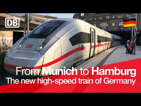 TRAIN TRIP REPORT | ICE Intercity Express 🚄 (1ST CLASS) | Munich Hbf - Hamburg Hbf 🇩🇪
