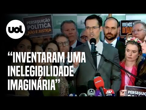 Deltan Dallagnol cita Gilmar e Lula em discurso após cassação: 'Estão em festa'