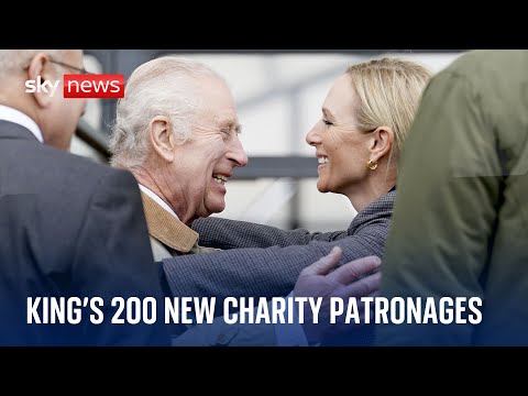 King Charles takes on more than 200 new charity patronages