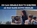 Iran Attacks Israel | Israelis Run To Shelters After Sirens Alert Them To Incoming Iranian Missiles