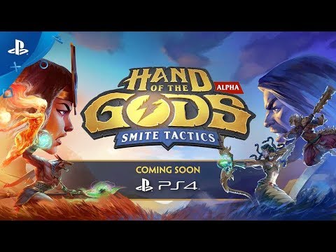 Hand of the Gods: SMITE Tactics ? Closed Alpha Trailer | PS4