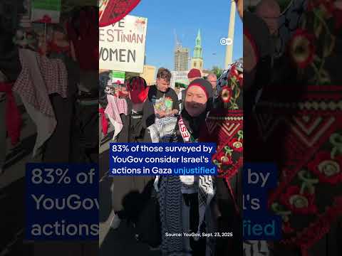 Protesters in Berlin demonstrate against Israel's action in Gaza | DW News