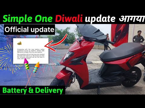 Diwali update🤩| Simple energy simple one Update | battery update | delivery update | Ride with mayur