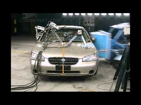 Видео краш-теста Nissan Maxima 2000 - 2004