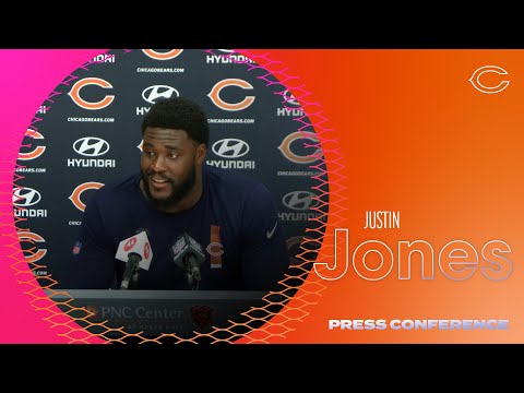 Justin Jones: Eberflus 'has 100 percent of my trust' | Chicago Bears video clip