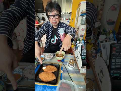 白身フライ食べた #asmr #mukbang #shorts