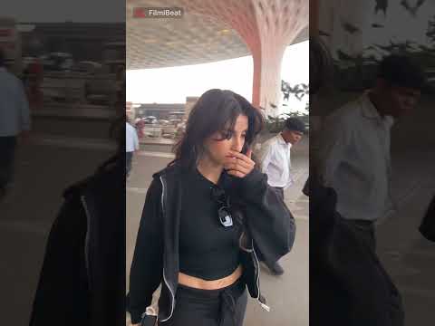Nora Fatehi spotted at airport