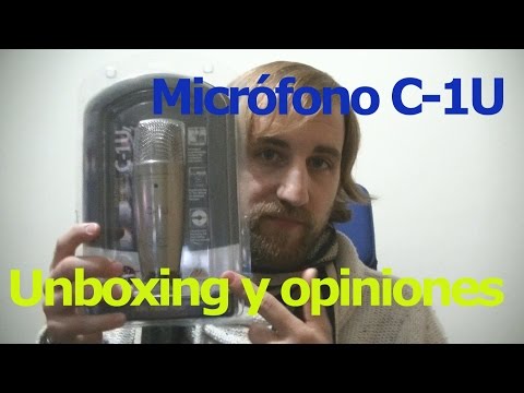 Unboxing, review y opiniones del micrófono Behringer C-1U (C1U) en español