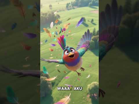 Ciko si Burung dan Bulu Pelangi!!