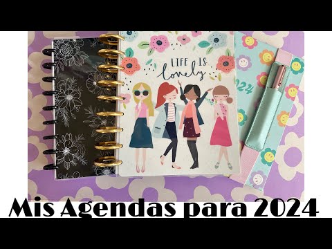 Mis Agendas que estare usando este año! 2024